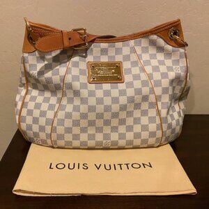 Louis Vuitton Damier Azur Canvas Galliera PM Shoulder Bag